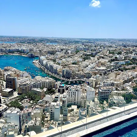Mercury Tower Superb 1Br With Rooftop Pool By Arcobnb Saint Julian's Exterior photo